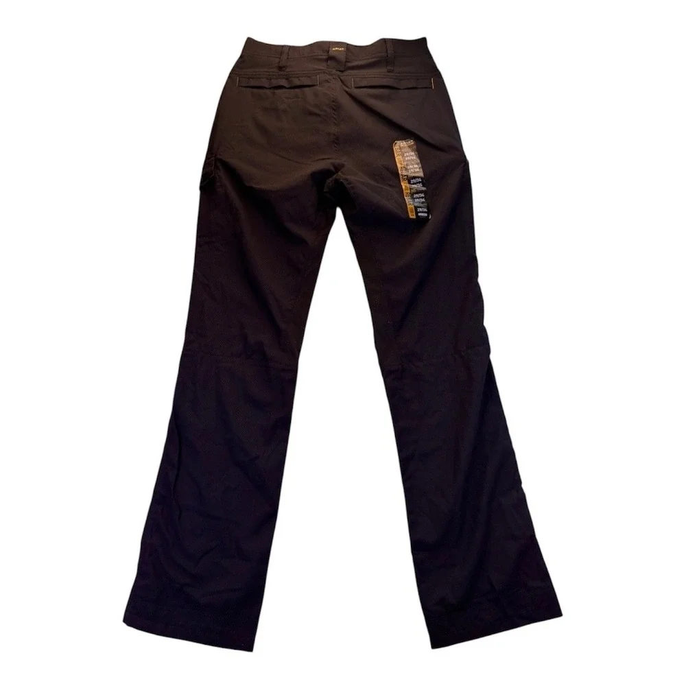 Ariat Rebar M5 Work Flow Ultralight Pants Mens 29x34 Black Straight Leg Workwear
